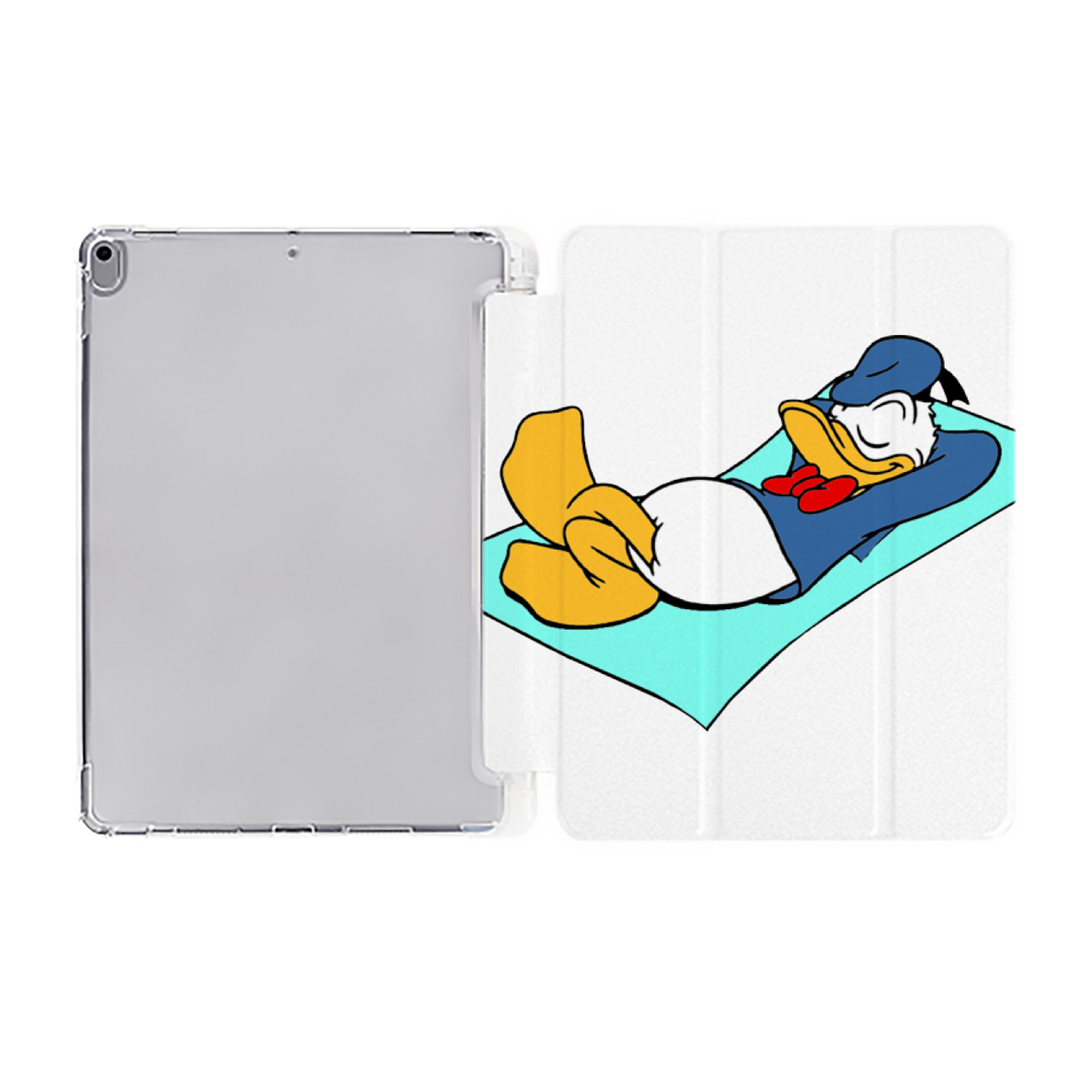 ミッキーマウス Mickey Mouse IPad ケース ペン収納付き 三つ折りスタンド PUレザー×シリコン 対応機種9.5/10.5/10.9インチ